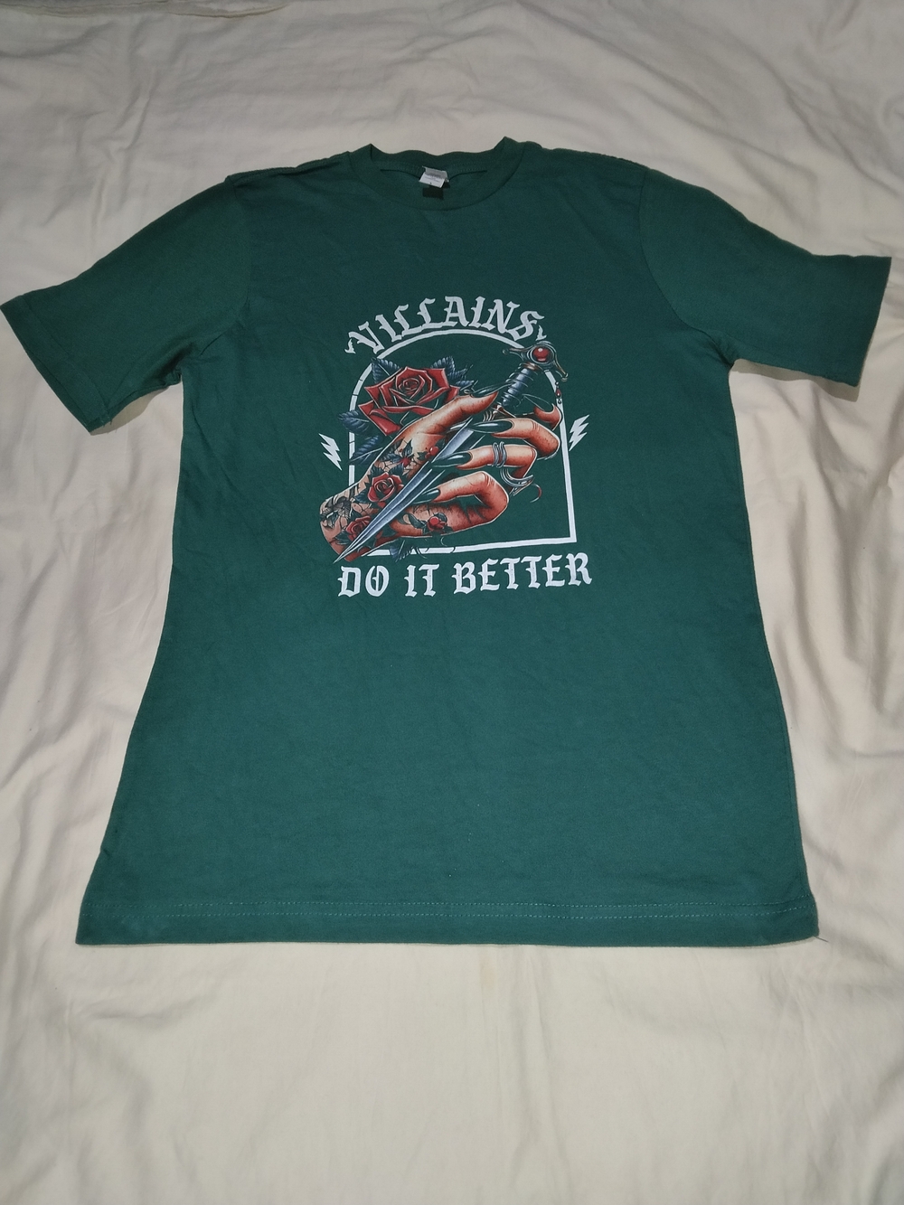 Villains Green Graphic Tee - Do It Better